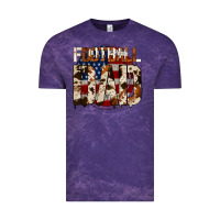 Cloud Purple american football dad Vintage Tee - Jasminsmagicworld