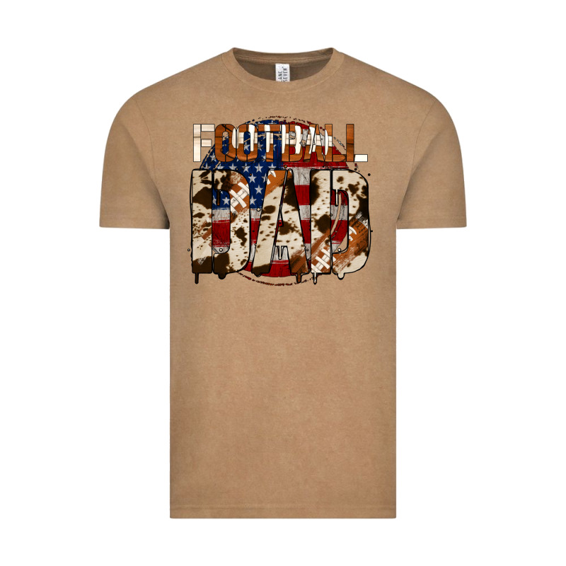 American Football Dad Vintage Tee by Jasminsmagicworld | Teevron