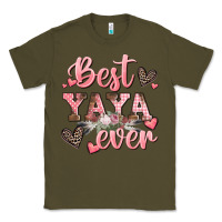 Army Green best yaya ever mother's day Classic Tee - CowGirlArtShop