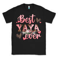 Black best yaya ever mother's day Classic Tee - CowGirlArtShop