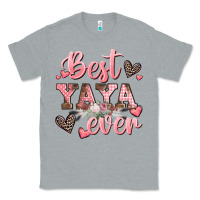 Heather Grey best yaya ever mother's day Classic Tee - CowGirlArtShop