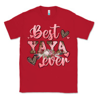 Red best yaya ever mother's day Classic Tee - CowGirlArtShop