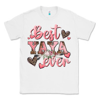 White best yaya ever mother's day Classic Tee - CowGirlArtShop