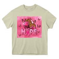 Mossy hope cancer nails Heavy Core Tee - NancyCooperArtShop
