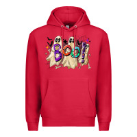 Cardinal boo Premium Hoodie - CowhideDigitalArt