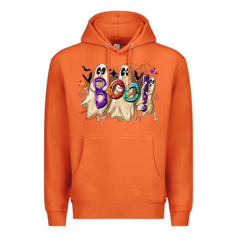 Boo Premium Hoodie by CowhideDigitalArt | Teevron