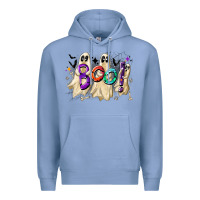 Colony Blue boo Premium Hoodie - CowhideDigitalArt