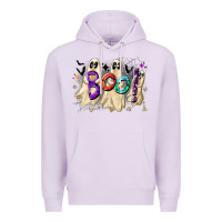 Lilac boo Premium Hoodie - CowhideDigitalArt