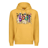 Mustard boo Premium Hoodie - CowhideDigitalArt