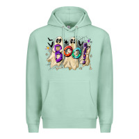 Seafoam boo Premium Hoodie - CowhideDigitalArt