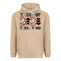 Mushroom three up three down Heavyweight Hoodie - AdoDesignShop