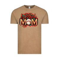 Vintage Coffee blessed baseball mom lightbulb letters Vintage Tee - OliviaCreatesArt