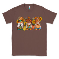 Chestnut fall gnomes pumpkin sunflowers Classic Tee - Artiststas