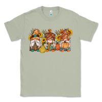 Matcha fall gnomes pumpkin sunflowers Classic Tee - Artiststas