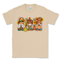 Mushroom fall gnomes pumpkin sunflowers Classic Tee - Artiststas