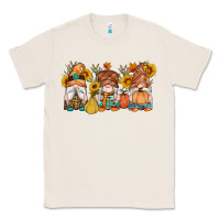 Natural fall gnomes pumpkin sunflowers Classic Tee - Artiststas