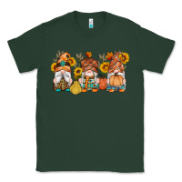 Sports Green fall gnomes pumpkin sunflowers Classic Tee - Artiststas