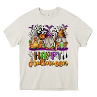 Happy Halloween Gnomes Heavy Core Tee | Teevron