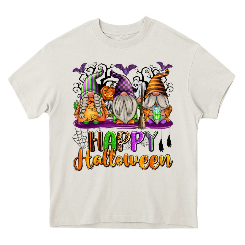 Happy Halloween Gnomes Heavy Core Tee by texasbilliewilder | Teevron