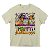 Mossy Happy Halloween Gnomes Heavy Core Tee - texasbilliewilder