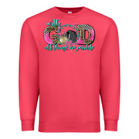 Cardinal with god all things are possible race Premium Sweatshirt - AdoDesignShop