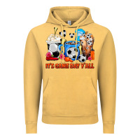 Vintage Mustard It's Game Day Y'all Soccer Coffee Cups Vintage Hoodie - FaDigitalArtStudio