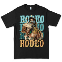 Black Rodeo kid Cowboy midilli horse Premium Tee - HowdyJamesFarm