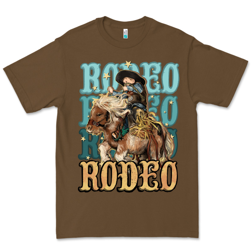Rodeo Kid Cowboy Midilli Horse Premium Tee by HowdyJamesFarm | Teevron