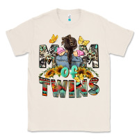 Natural mom of twins girls mother's day Classic Tee - CowGirlArtShop