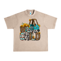 French Oak wild child kids car Urban Heavy Tee - OliviaCreatesArt