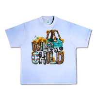 Grape Ice wild child kids car Urban Heavy Tee - OliviaCreatesArt