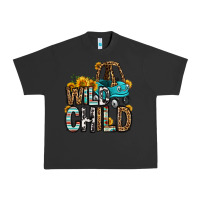 Pigment Black wild child kids car Urban Heavy Tee - OliviaCreatesArt