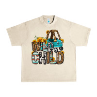 Sandshell wild child kids car Urban Heavy Tee - OliviaCreatesArt