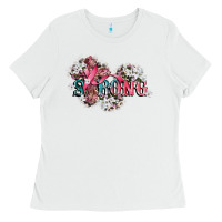 White strong cancer awareness Ladies Tee - CowGirlArtShop