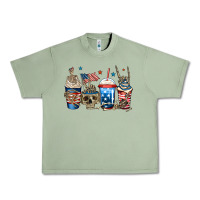 Oil Green 4th of july skeleton coffee cups Urban Heavy Tee - Jasminsmagicworld