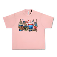 Salmon 4th of july skeleton coffee cups Urban Heavy Tee - Jasminsmagicworld