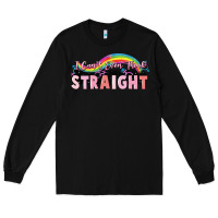 Black i cant ever think straight Long Sleeve Tee - FaDigitalArtStudio