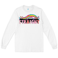 White i cant ever think straight Long Sleeve Tee - FaDigitalArtStudio