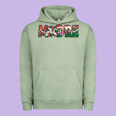 Mexican Flag Sunflower Madre Urban Hoodie Designed By Jahusdesignshop