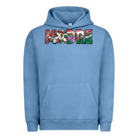 Pigment Pebble Blue mexican flag sunflower madre Urban Hoodie - JahusDesignShop
