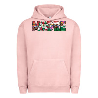 Pigment Salmon mexican flag sunflower madre Urban Hoodie - JahusDesignShop