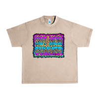 French Oak Hot Mom Summer Leopard Urban Heavy Tee - CowCowDesign