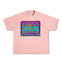 Salmon Hot Mom Summer Leopard Urban Heavy Tee - CowCowDesign