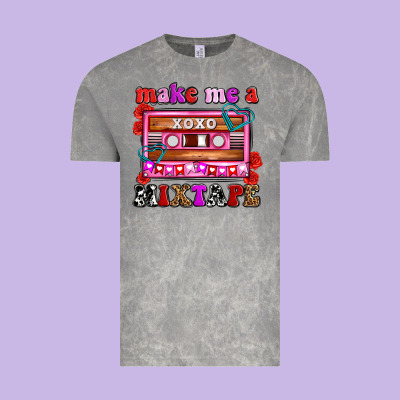 Make Me A Mixtape Olivia Vintage Tee Designed By Oliviacreatesart
