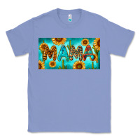 Colony Blue western mama with sunflowers and cactus Classic Tee - RanaPortraitStore