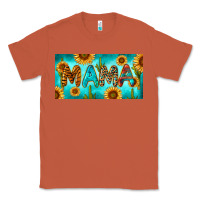 Copper western mama with sunflowers and cactus Classic Tee - RanaPortraitStore
