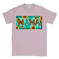 Lilac western mama with sunflowers and cactus Classic Tee - RanaPortraitStore