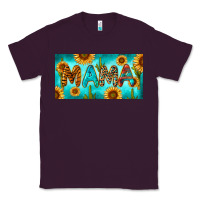 Plum western mama with sunflowers and cactus Classic Tee - RanaPortraitStore