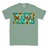 Sage western mama with sunflowers and cactus Classic Tee - RanaPortraitStore