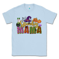 Dusty Blue spooky mama Classic Tee - CowGirlArtShop